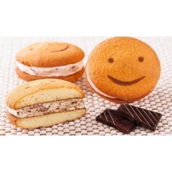 Biscuiti Smile Sandwich Crema Cacao 17Kg/Cutie